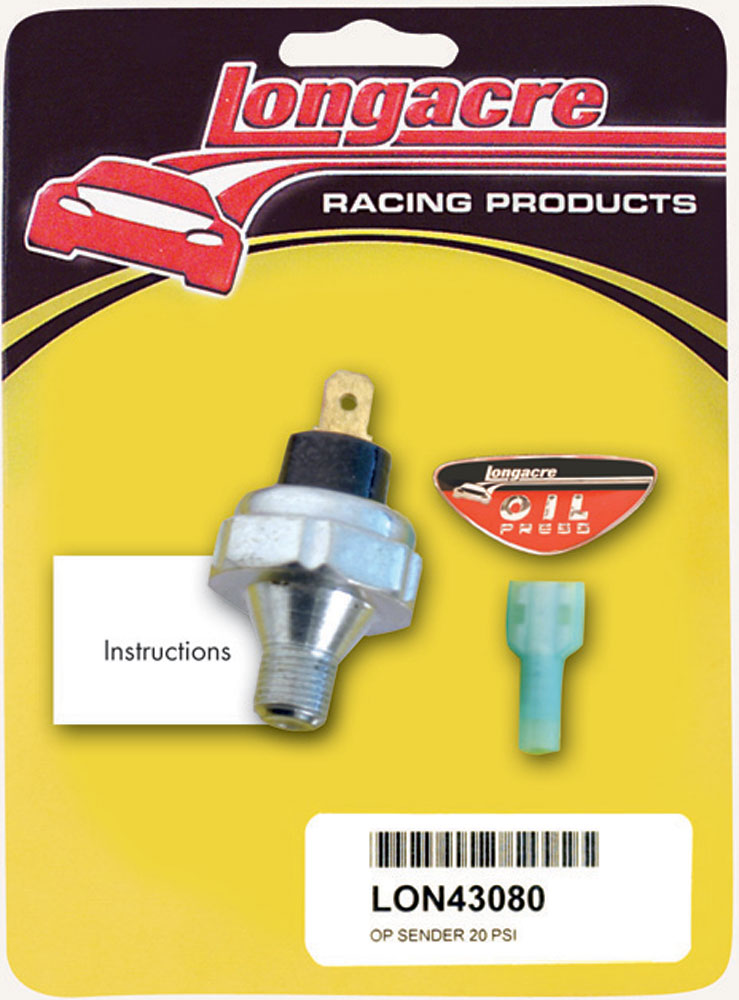 Longacre Racing 52-43000 OP Sender Adjustable 15-50 