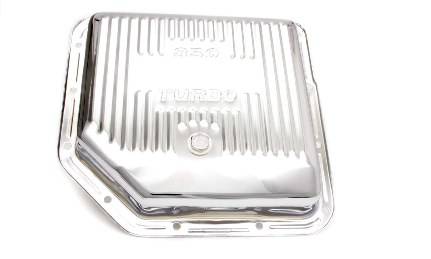 For GM Turbo 700R4 & 4L60e Racing Power Company R7599 Finned Transmission Pan