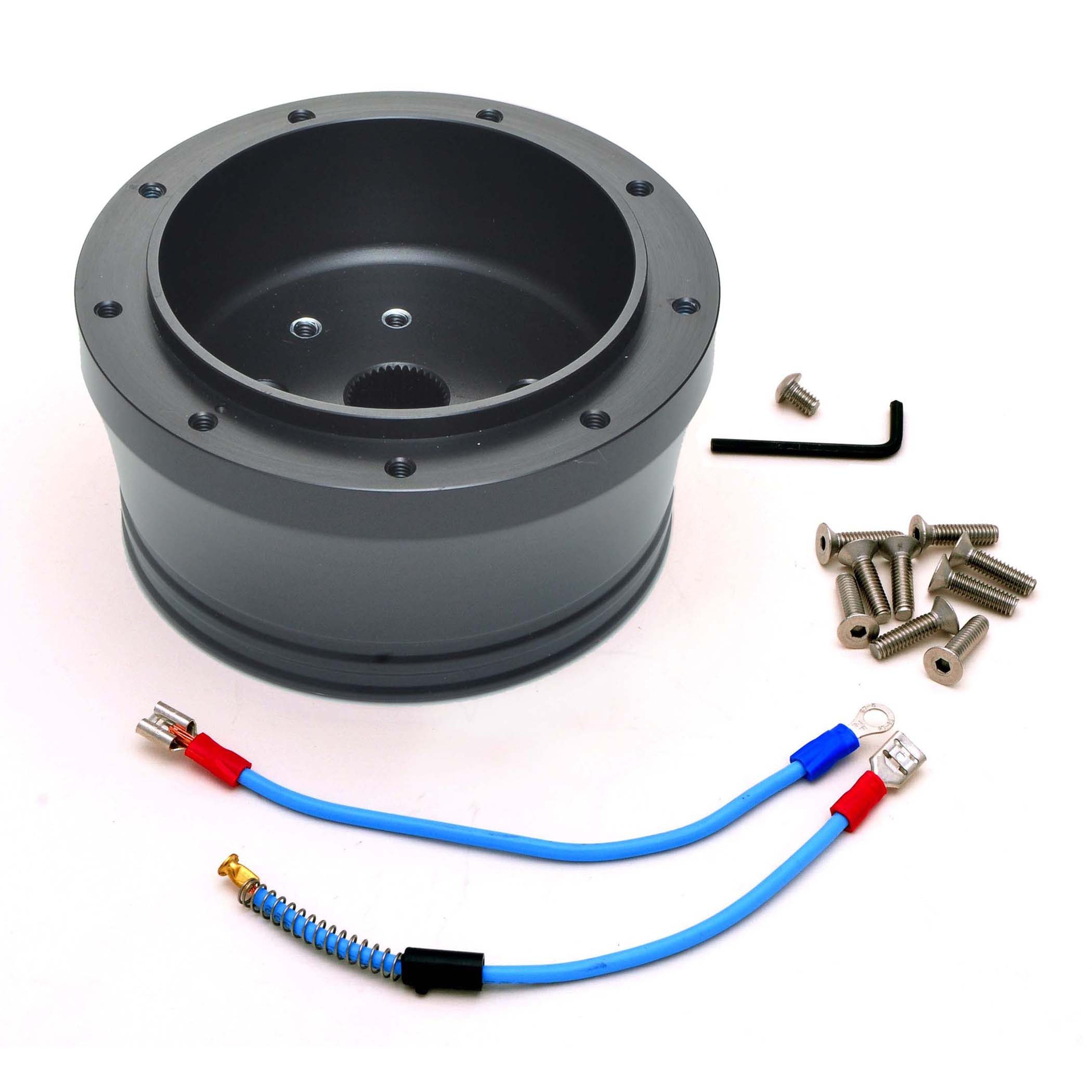 GT Performance 20-5002 Steering Wheel Install Hub for GM Black Anodized 